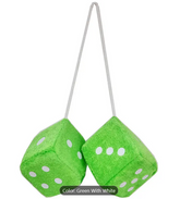 Car Mirror Dice (smooth)